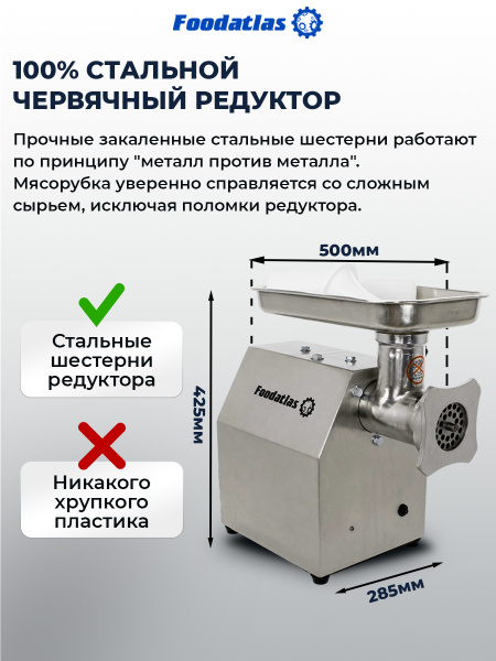 Мясорубка Foodatlas KY-12